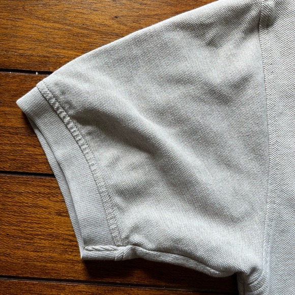 Vintage 90s Beige Pique Tommy Hilfiger Polo - Picture 6 of 7